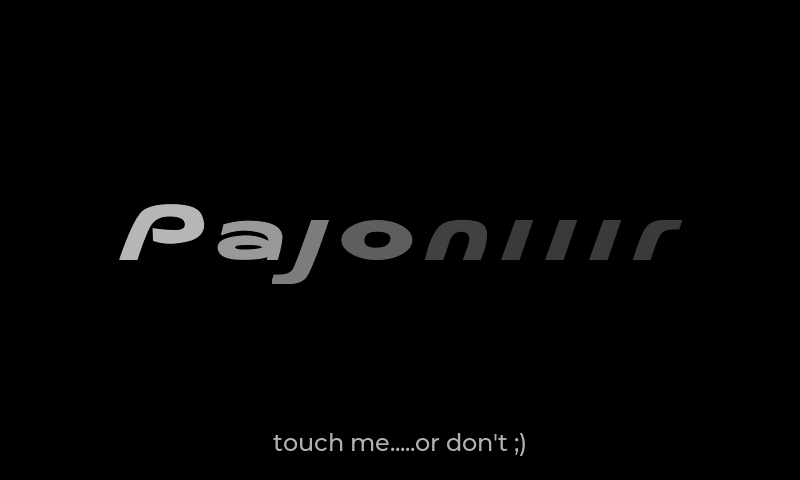 Pajoniiir idle screensaver